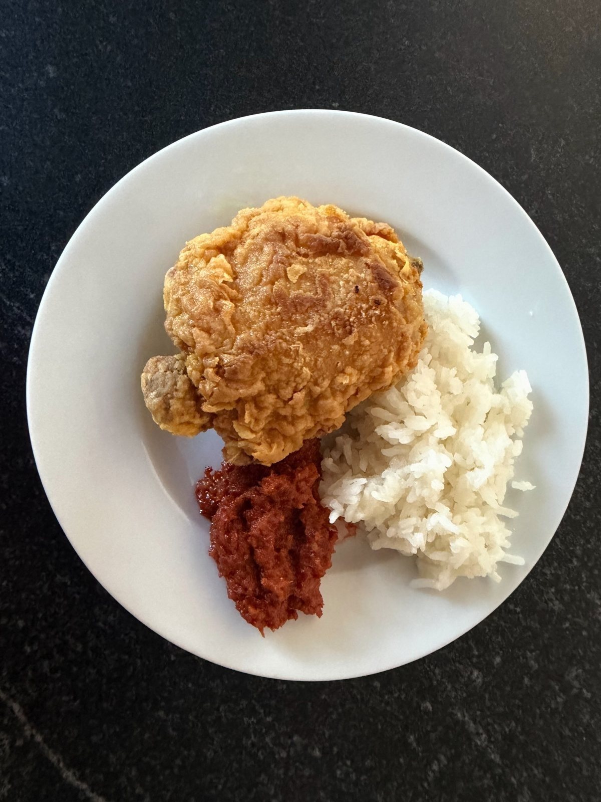 Nasi katok from Brunei